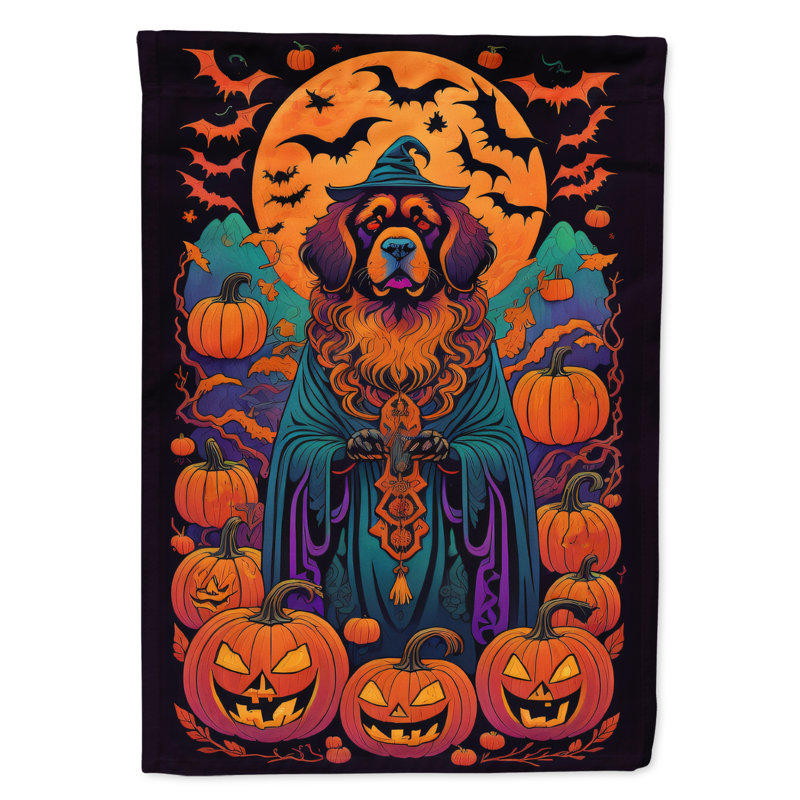 Drapeau de jardin en polyester double face Jakameron, 40 po x 28 po