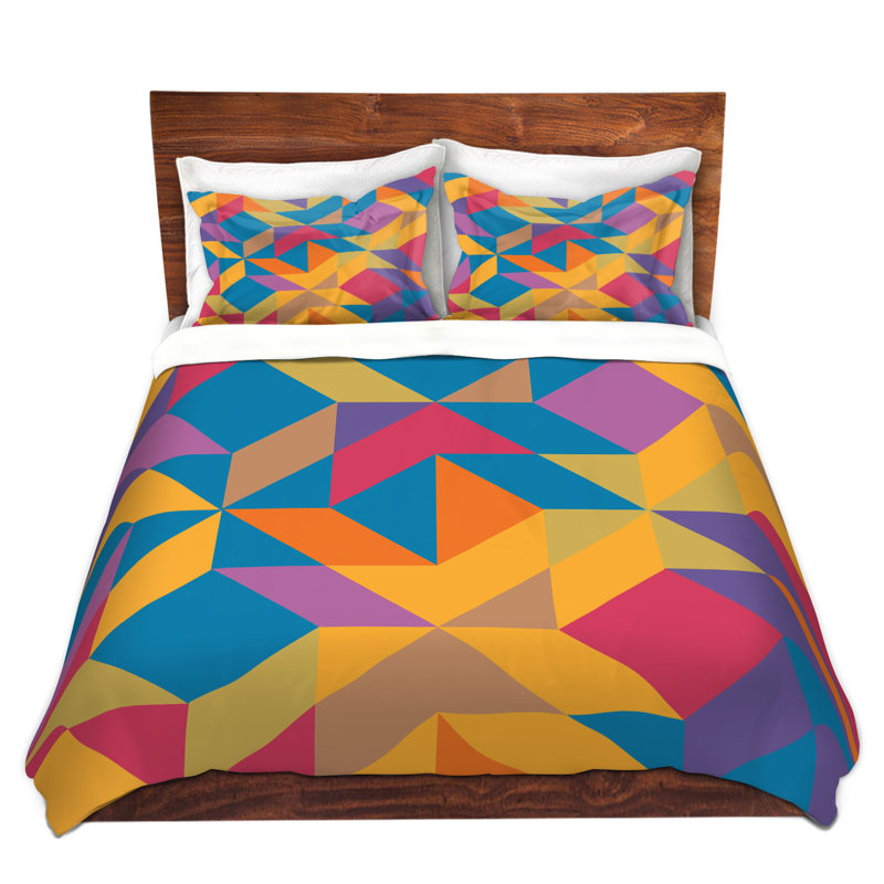 DiaNoche King Duvet Cover Sets Microfiber by Ruth Palmer - Mixed Bag, Twin Duvet Cover + 1 Standard Sham