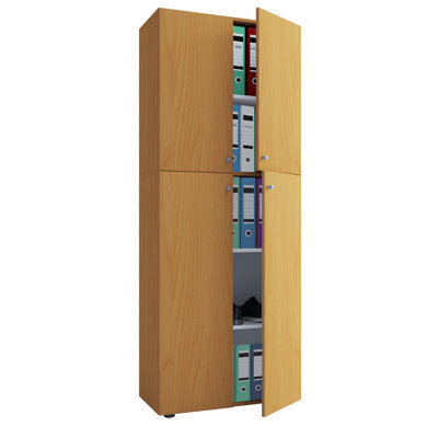 Hassett 5 -Shelf Vertical Filing Cabinet