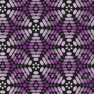 Tapis noir / violet Power Loom