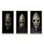 «Ethnical Traditional African Mask», 3 pièces sur toile-1344920672-1344920677