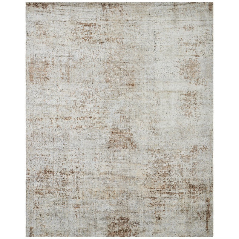 Tapis moka fabriqué à la main Elements, Rectangle 9 pi 6 po x 13 pi