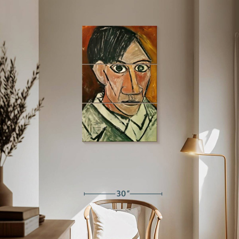 Autoportrait 1907, H 57 po x l 36 po