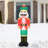 Inflatable Christmas Decoration Nathaniel the Nutcracker, 8 ft