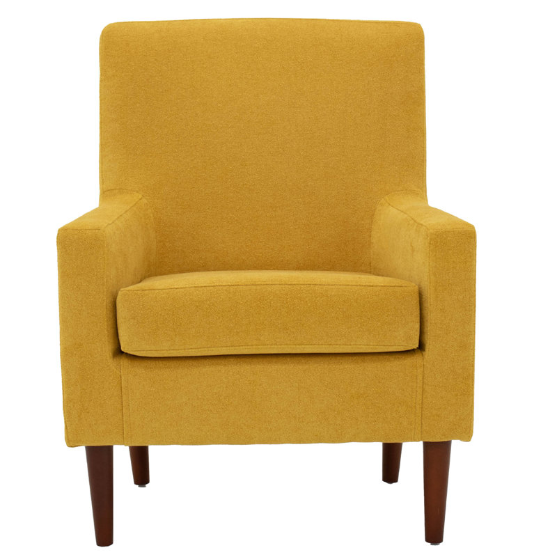 Fauteuil l 28 po Donham, 100% polyester souci Chloe, Brun