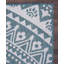 Tapis bleu sarcelle intérieur / extérieur Reyyan-1246677082