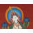 Newari Standing Classical Goddess White Tara (Brocadeless Thangka)