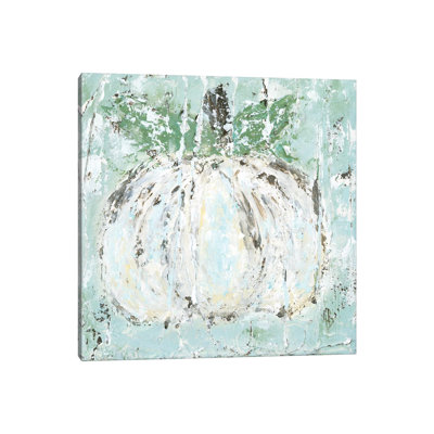 White Pumpkin by Ashley Bradley - Print on Canvas