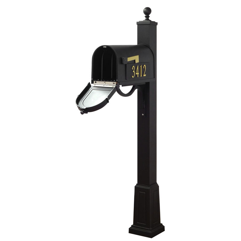 Boîte aux lettres verrouillable avec poteau inclus trottoir Berkshire