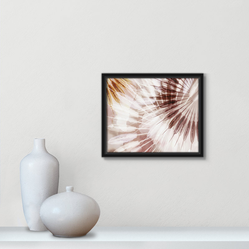 «Dance of the Rays I Print» par Eva Watts, Noir, H 9,5 po x l 11,5 po