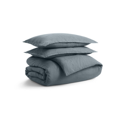 Stone Washed Linen Duvet Cover