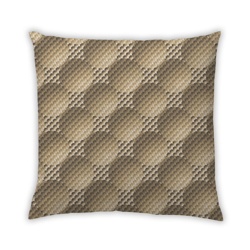 Coussin Channon, Bleu, Synthétique