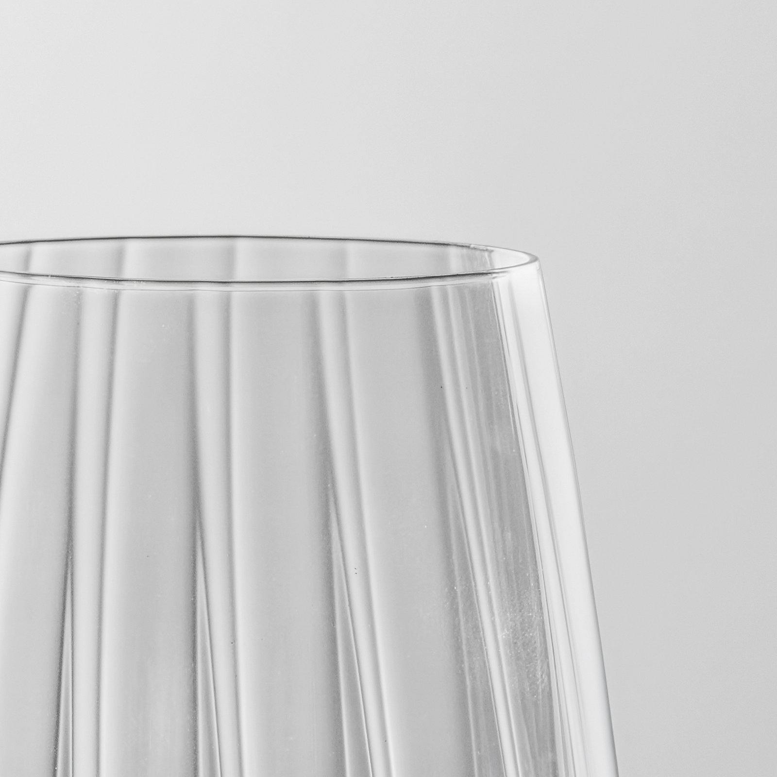 Prizma Ribbed Crystal All Purpose Wine Glass