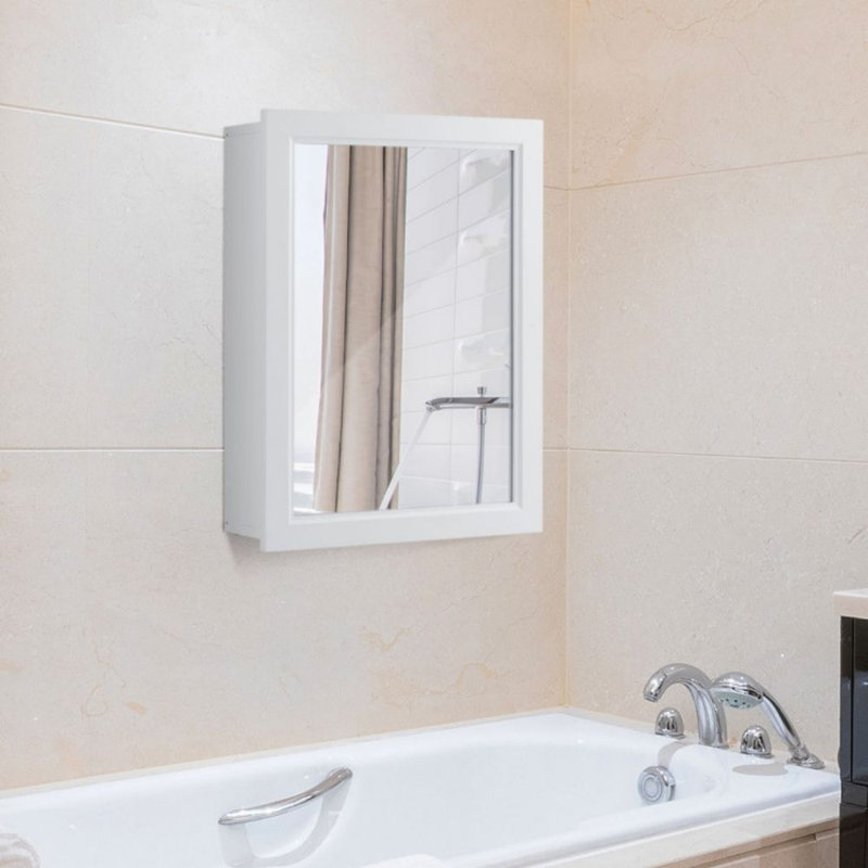Rangement de salle de bain Jemar, Blanc
