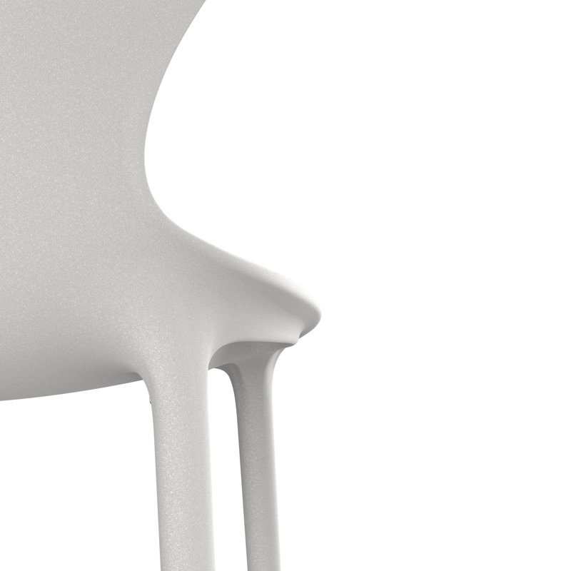 Love Stacking Side Chair, Ecru