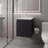 Wengue Bathroom Vanity With Two Doors-117825043