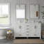 Ensemble de meuble-lavabo double avec 4 portes et 6 tiroirs-596111511-596111510