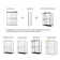 Spezia 68.6'' W 76'' H Semi-Frameless Rectangle Reversible Shower Enclosure