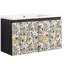 Meuble-lavabo mural flottant 30 po avec lavabo en céramique et porte d'armoire à fermeture en douceur