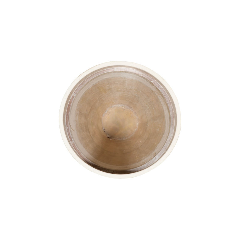 Flora Grande Planter, White Stone