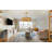 20 inch Boho Ceiling Fan with Light, 6 Speeds, Remote Control, Timer Function, Bladeless Design, Gold