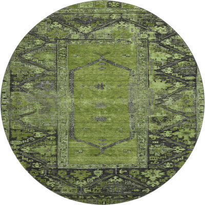 Premium Machine Washable Lubbers AMF1727 Global Rug
