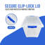 E Cairns Plastic File Box Set
