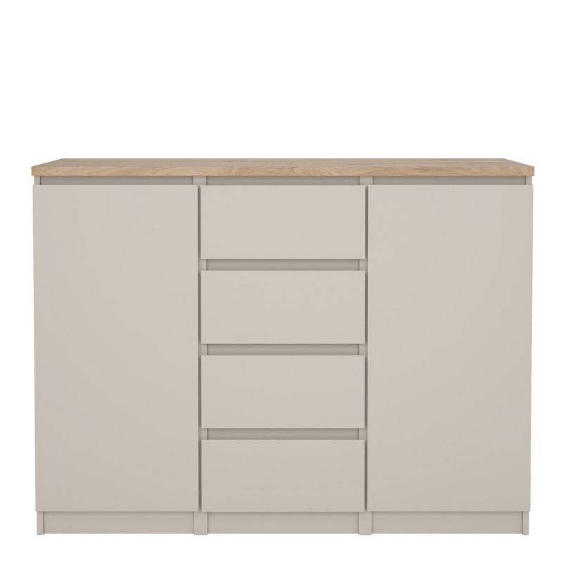 Bertraut 120.8cm Sideboard, Brown;Beige