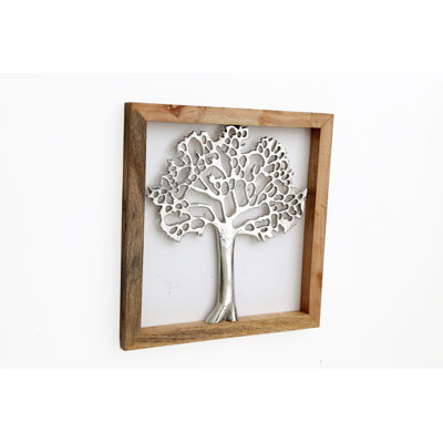 Traditional Trees And Nature Wall Decor on Metal