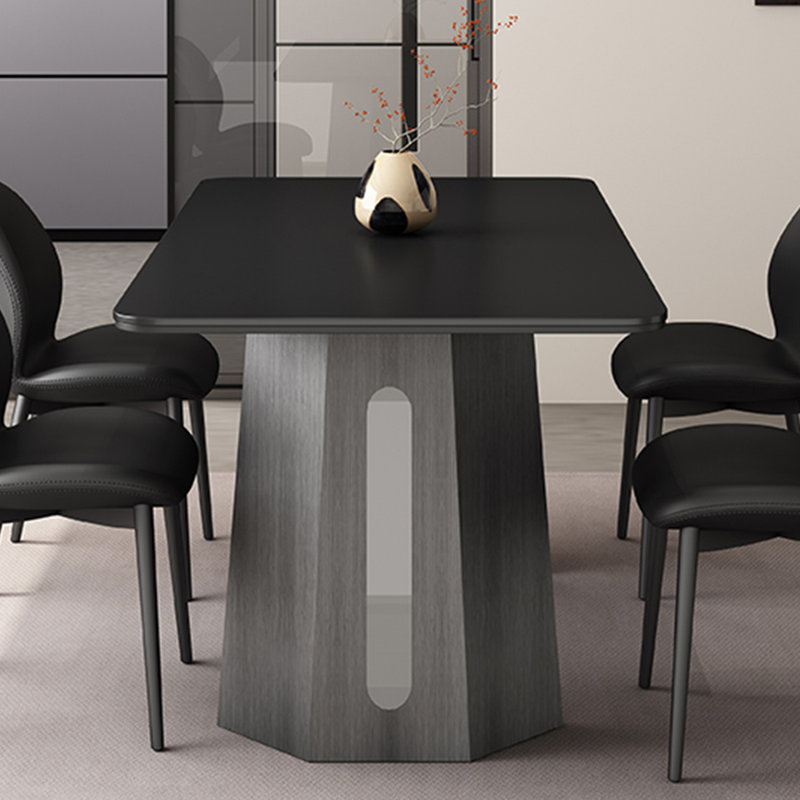 Table et chaise de salle à manger tendance, H 29,5 po x L 70,8 po x l 35,4 po