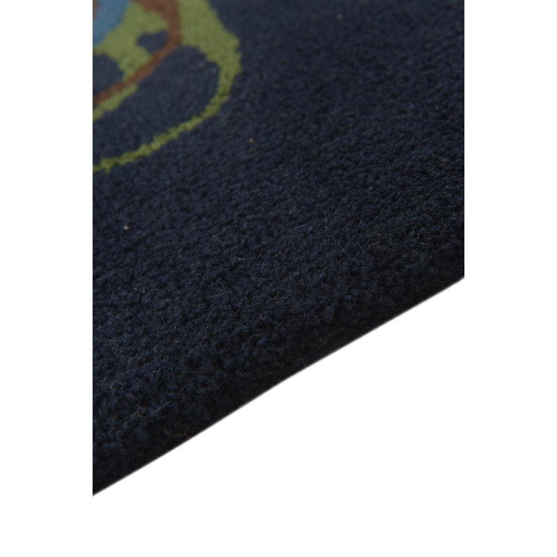 Tapis bleu marine rectangulaire 7 pi Pineland