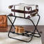 Porte-bagage pliable en X Mishti