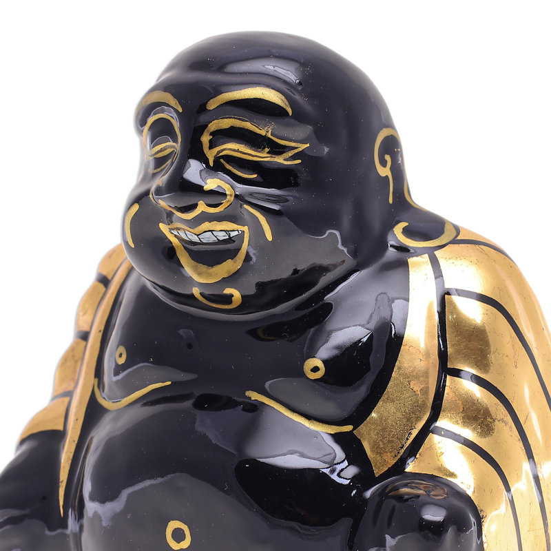 Figurine bouddha souriant