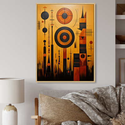 «Hasbouck African Tribes Sacred Patterns II», reproduction sur toile