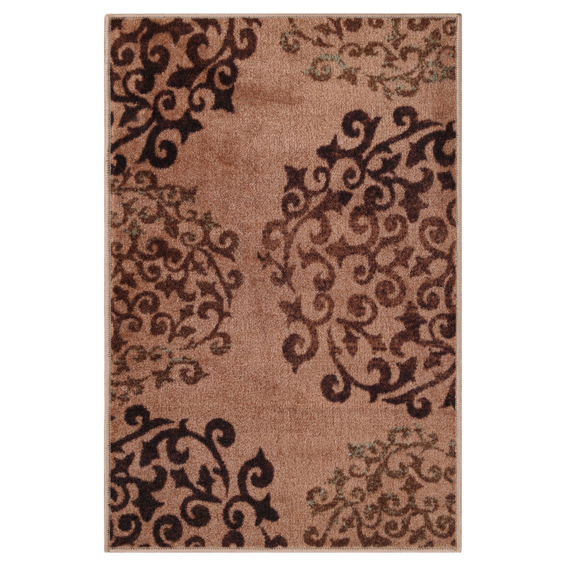Cynetha Floral Indoor Rug, Rectangle 2' x 3'