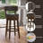 Wendover Upholstered Wood Swivel Stool-71959952