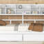 Lit de jour, support en lattes de bois, avec tablette de chevet et deux tiroirs (lit de jour)-2012855115-2012855113