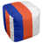 Blue/Orange/White