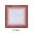 Orme 100% Cotton Tufted Bath Rug with Non-Slip Backing, Machine Washable, Ultra Soft & Absorbent Bath Mat, 24" Square, Rose-443561278-443561274