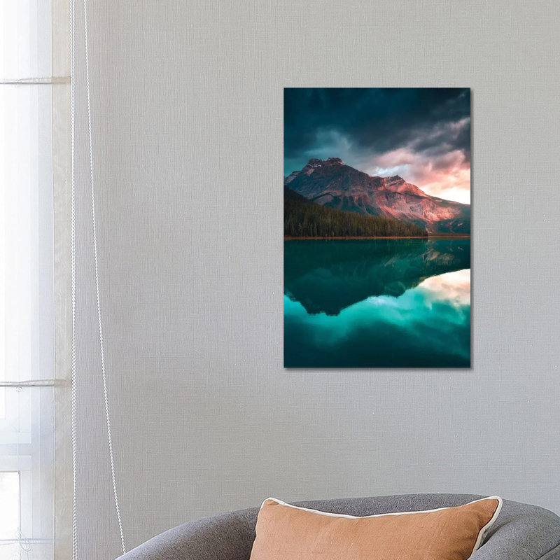 Lakeside Serenity - Wrapped Canvas Print, 66.04 cm H x 45.72 cm W x 3.175 cm D
