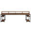 Bureau pour deux personnes 78 "(sans la chaise)