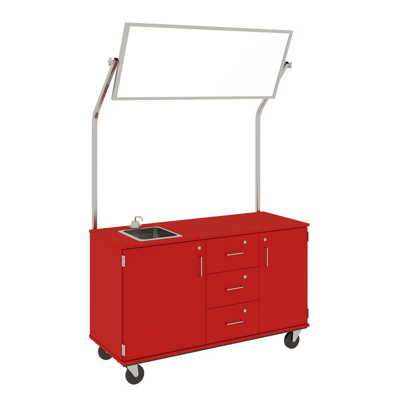 Bureau d'instructeur mobile, Rouge tulipe