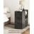 Narrow End Table With 3 Drawers And Storage Shelves For Living Room-1193337253