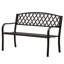 Banc de parc en métal Barty