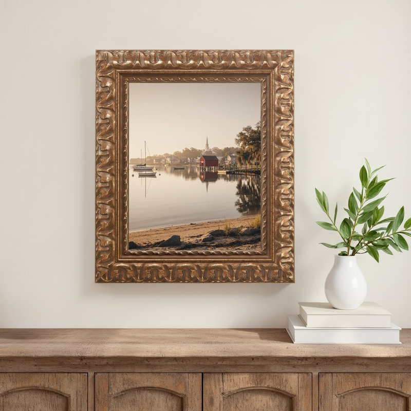 Esmeray Bronze Picture Frame, 12" x 26"