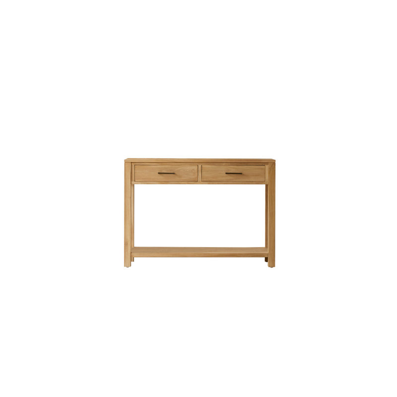 Maë 43.31'' Solid Wood Console Table