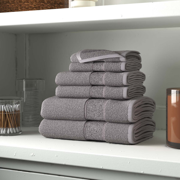 Wayfair Sale: Madison Park 6-Piece Turkish Cotton Bath Towel Set