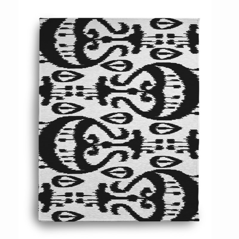 Lamira Chenille Ikat Indoor Rug, Rectangle 8' x 10'