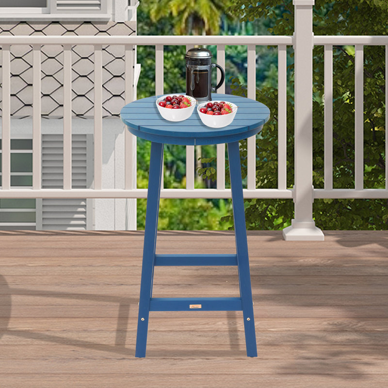 Table de bar Harim, Bleu marine