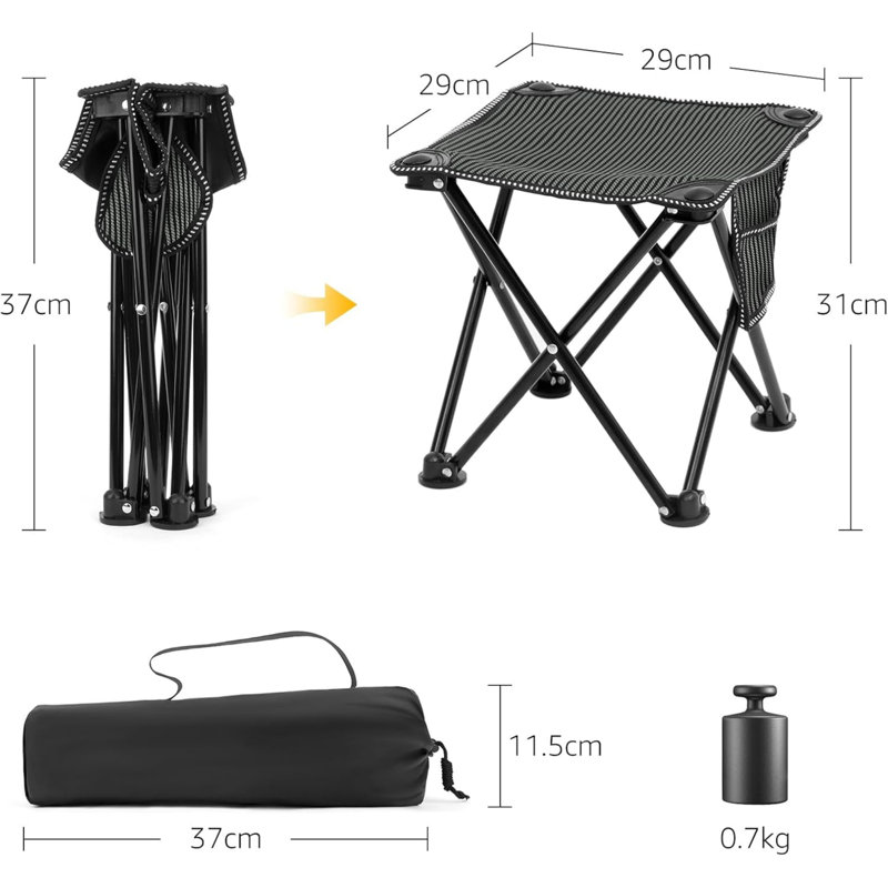 Tabouret de camping portatif Samll